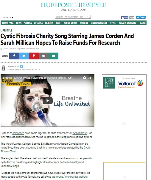 http://www.huffingtonpost.co.uk/2016/02/29/cystic-fibrosis-trust-celebrity-song-james-corden-sarah-millican_n_9347376.html