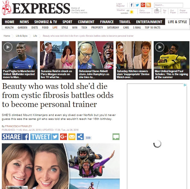 http://www.express.co.uk/life-style/life/692932/girl-told-she-would-die-cystic-fibrosis-battles-odds-personal-trainer