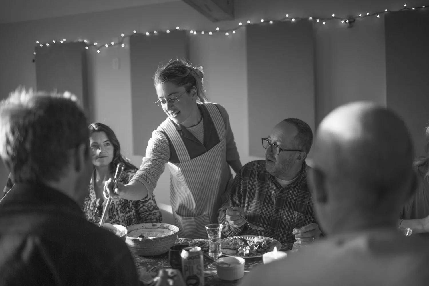 Samantha Dupont explains tonight's menu.