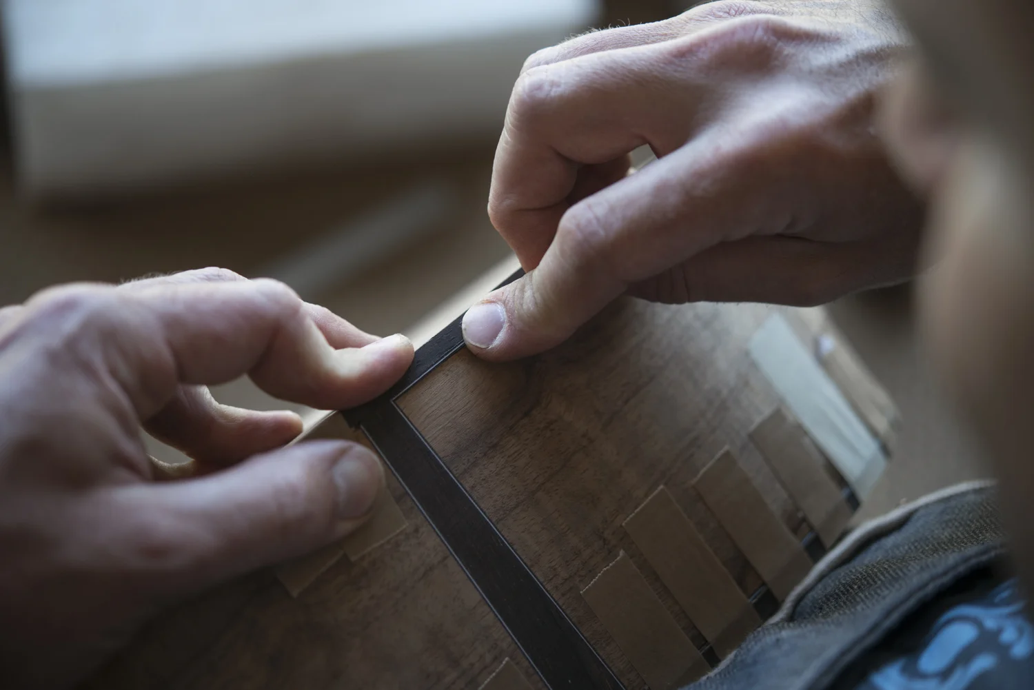 Precision of the craftsman.