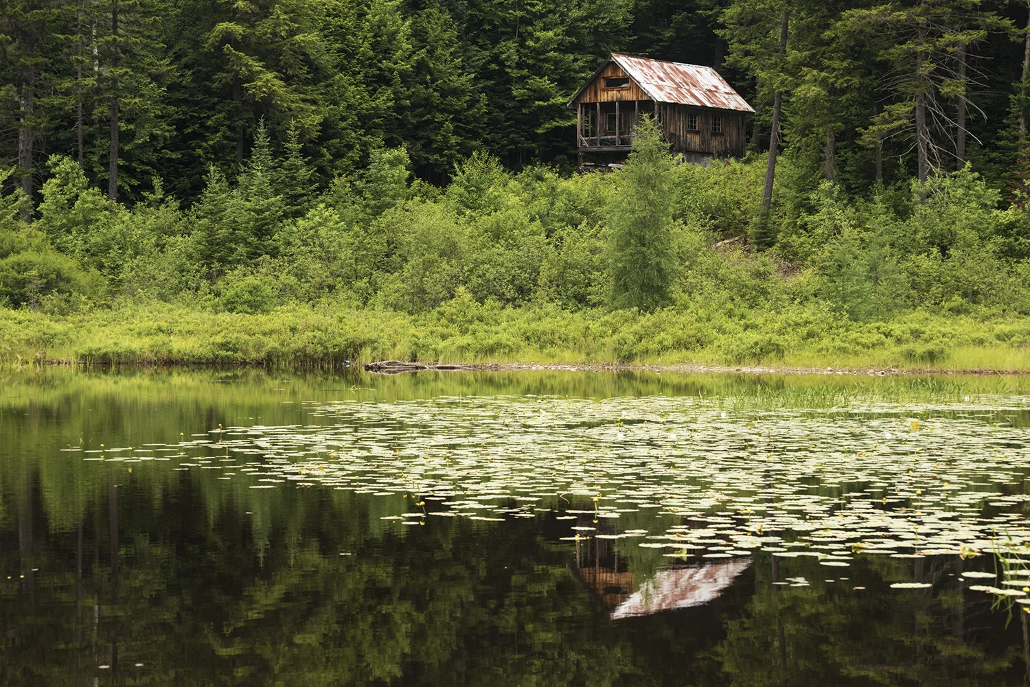 hidden cabin Vermont
