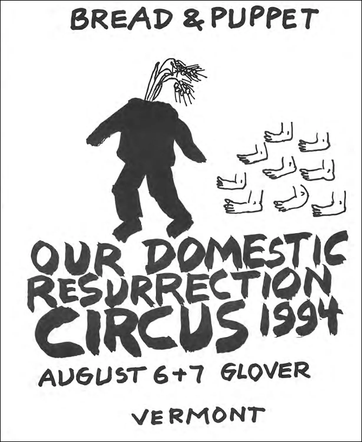Vintage flyer, 1994