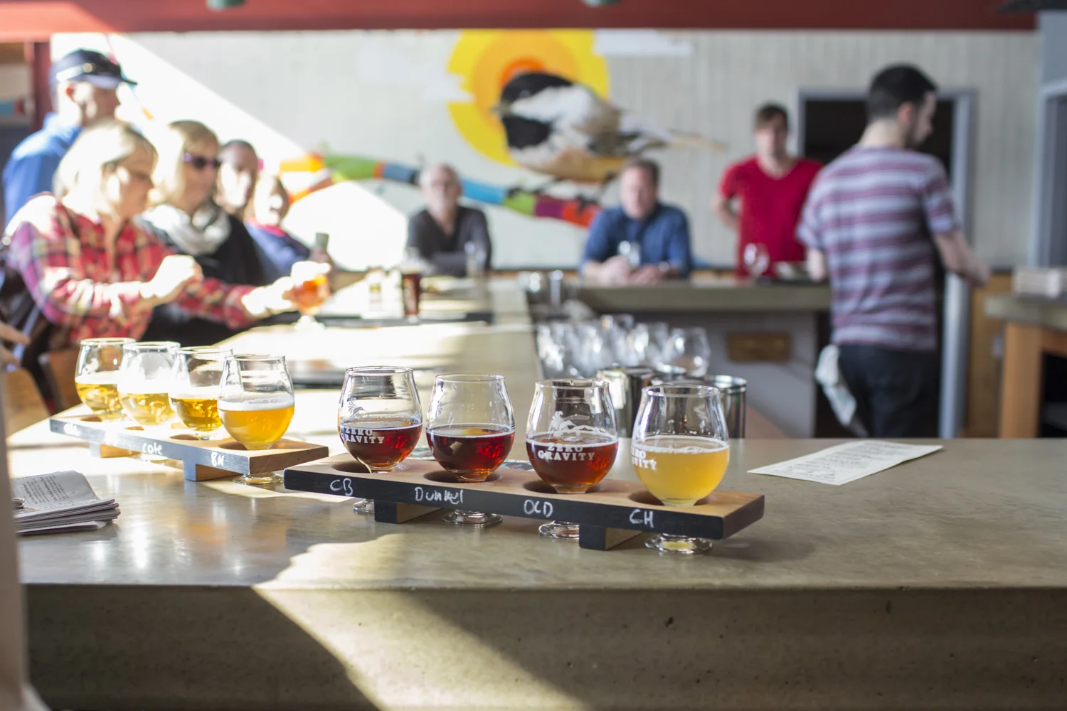 Zero Gravity's tasting room on Pine Street. Pic. by Dylan Griffin