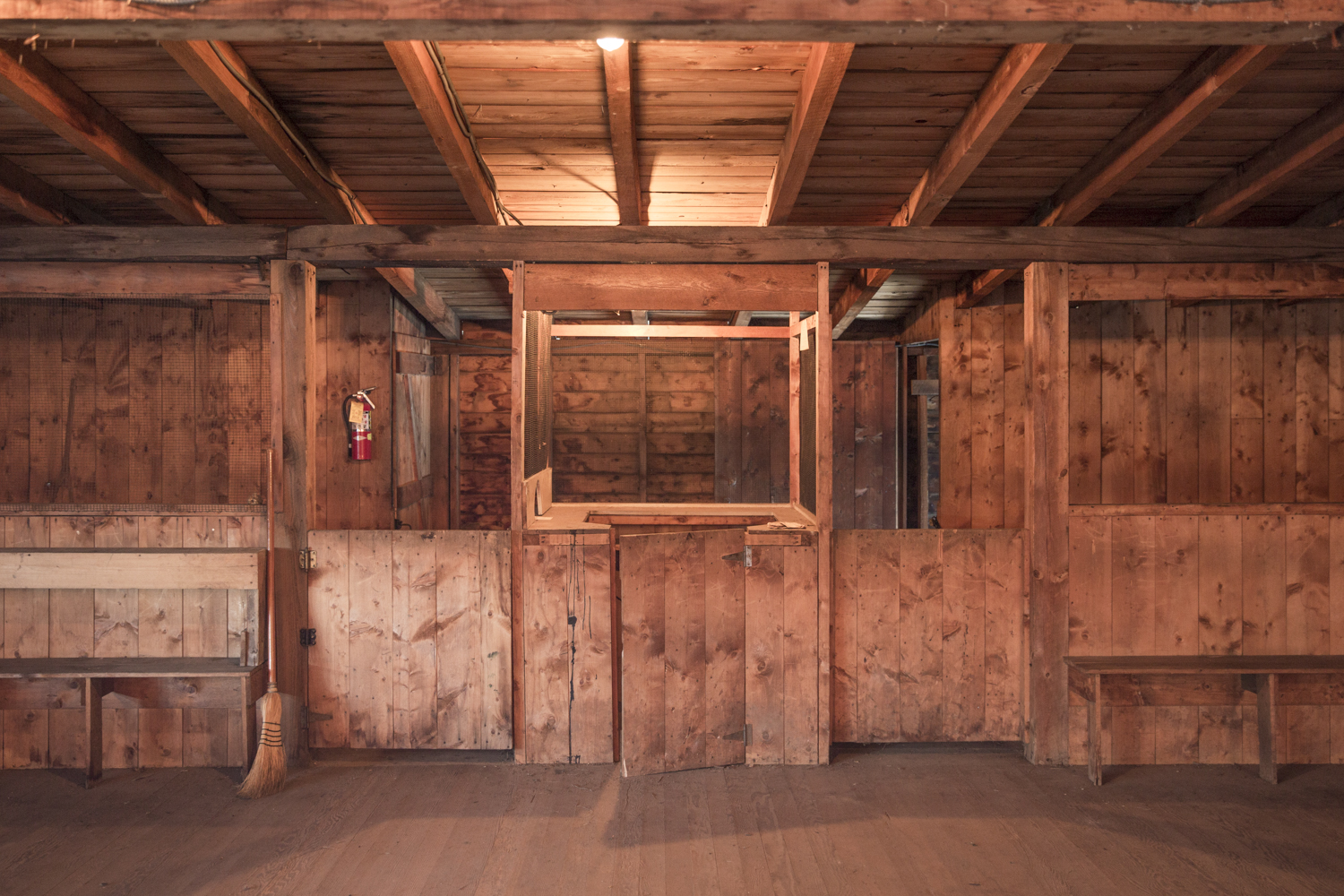 The old dancehall ticket booth.