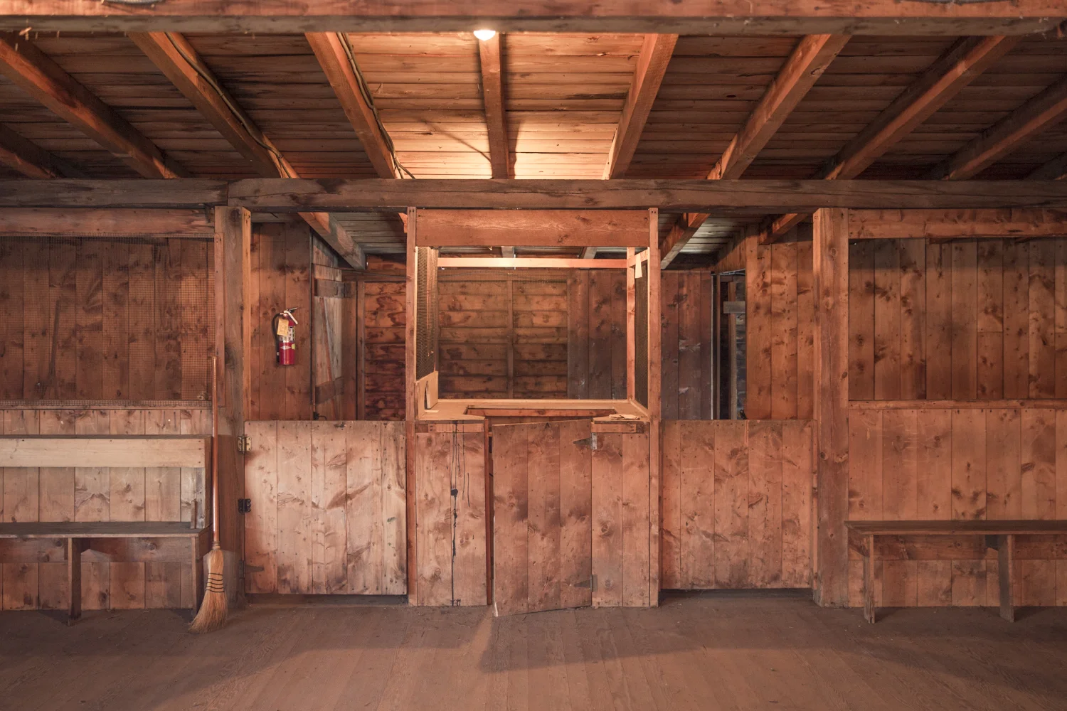 The old dancehall ticket booth.