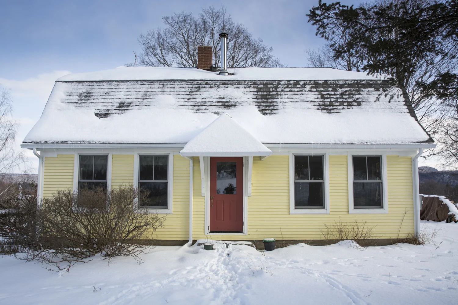 The Elberson's farmhouse.