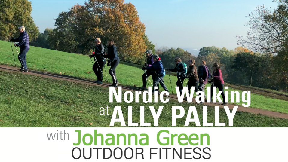 Nordic Walking at Ally Pally with Johanna Green