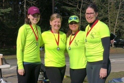 2023 green lake women quad medals.jpg
