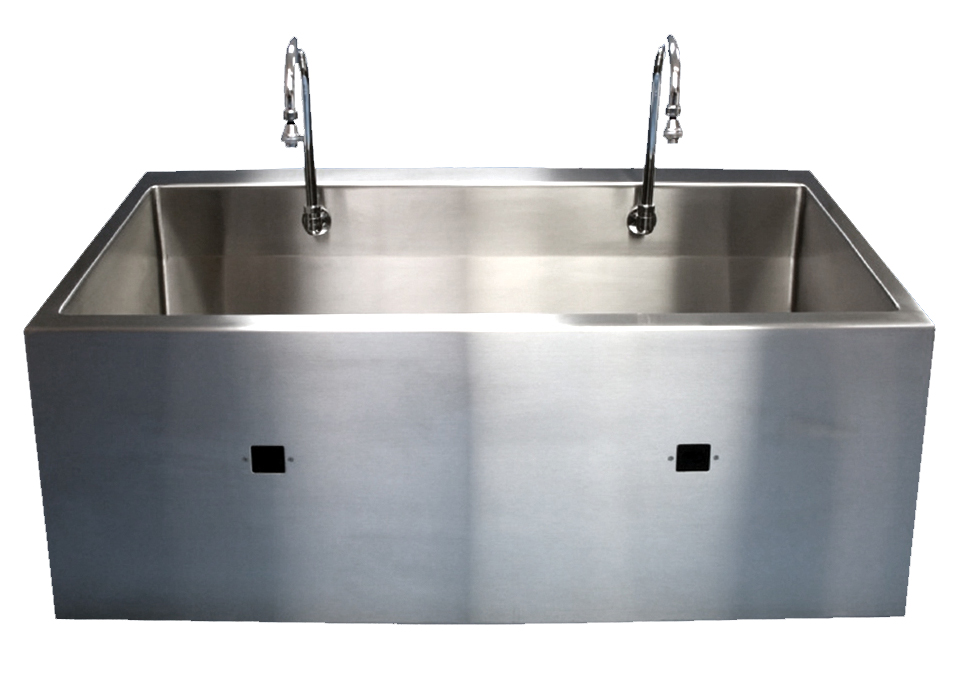 Stainless Steel Surgical Scrub Sinks