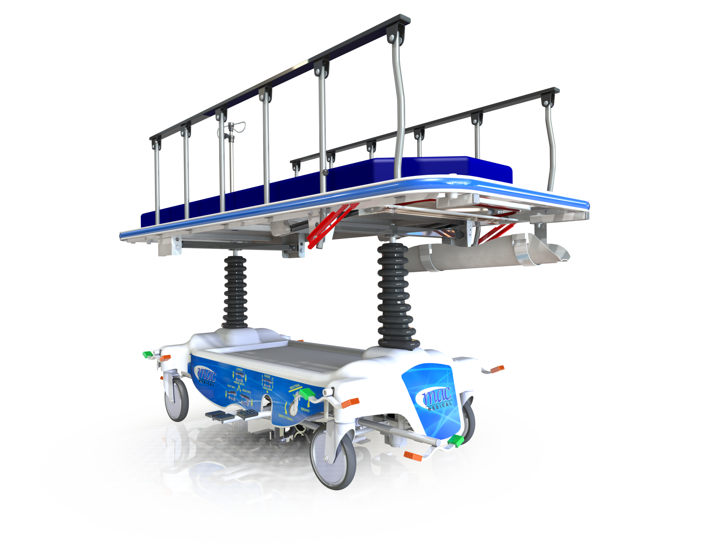 5th Wheel Transport Stretcher (PTF-1000)