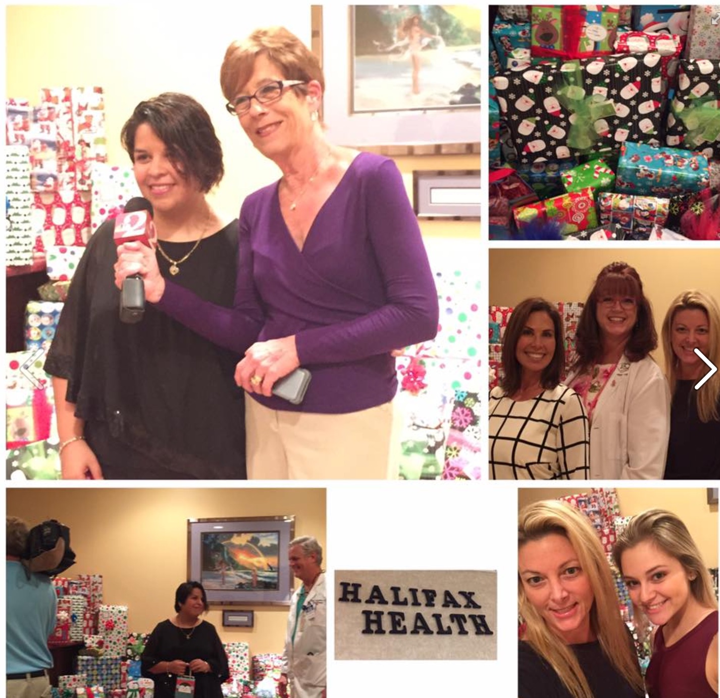 December 19th, 2016: press conference covering the story of a beautiful lady/mother/fighter. LTW was behind the many Christmas gifts, all donated by our volunteers for her 2 children. In difficult times, LTW shines ✨ Thank you to everyone involved ✨