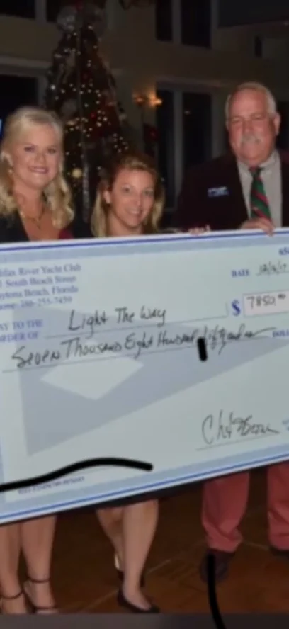 Thank you to Halifax River Yacht Club for choosing LTW to donate the money to from their Annual Boat Parade. December 2, 2017.