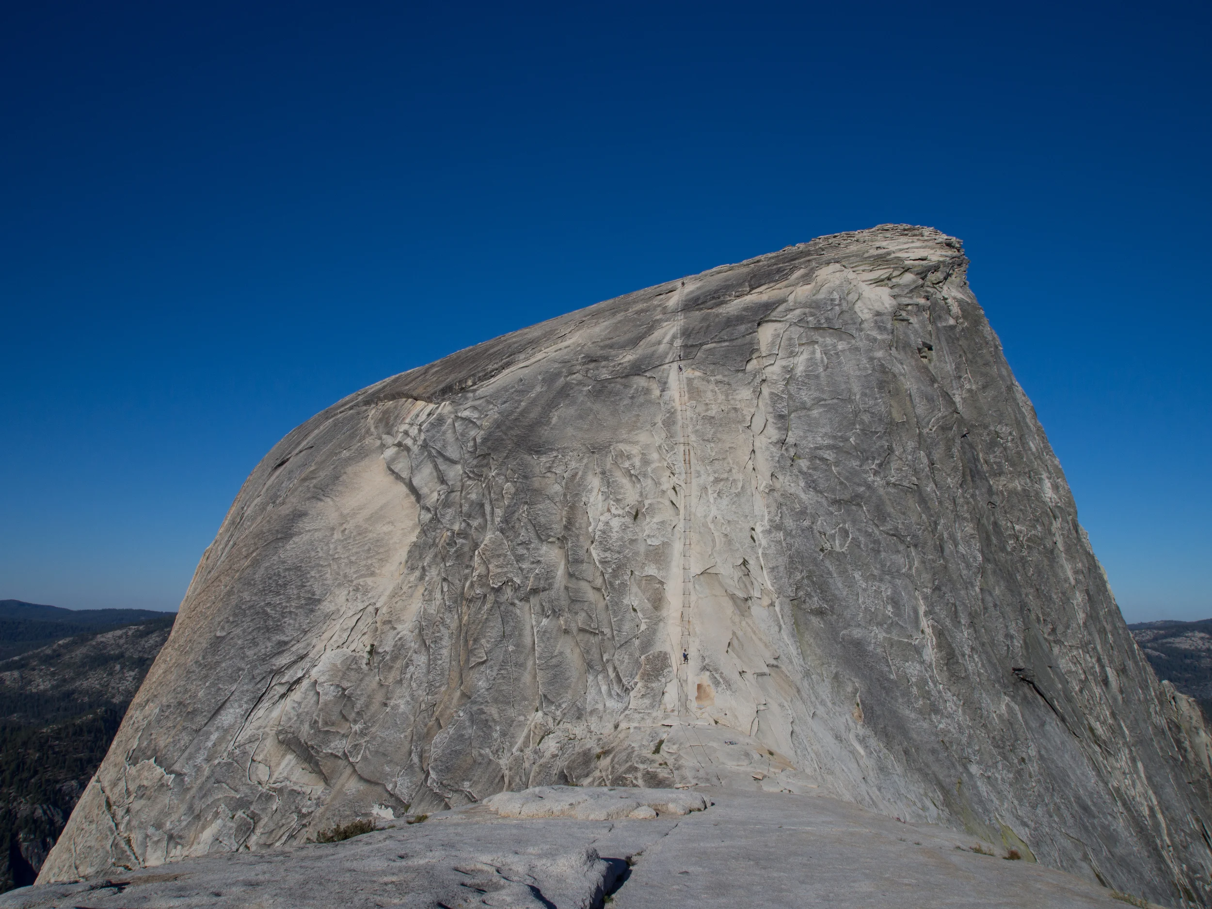 View of Half Dome from the subdome.