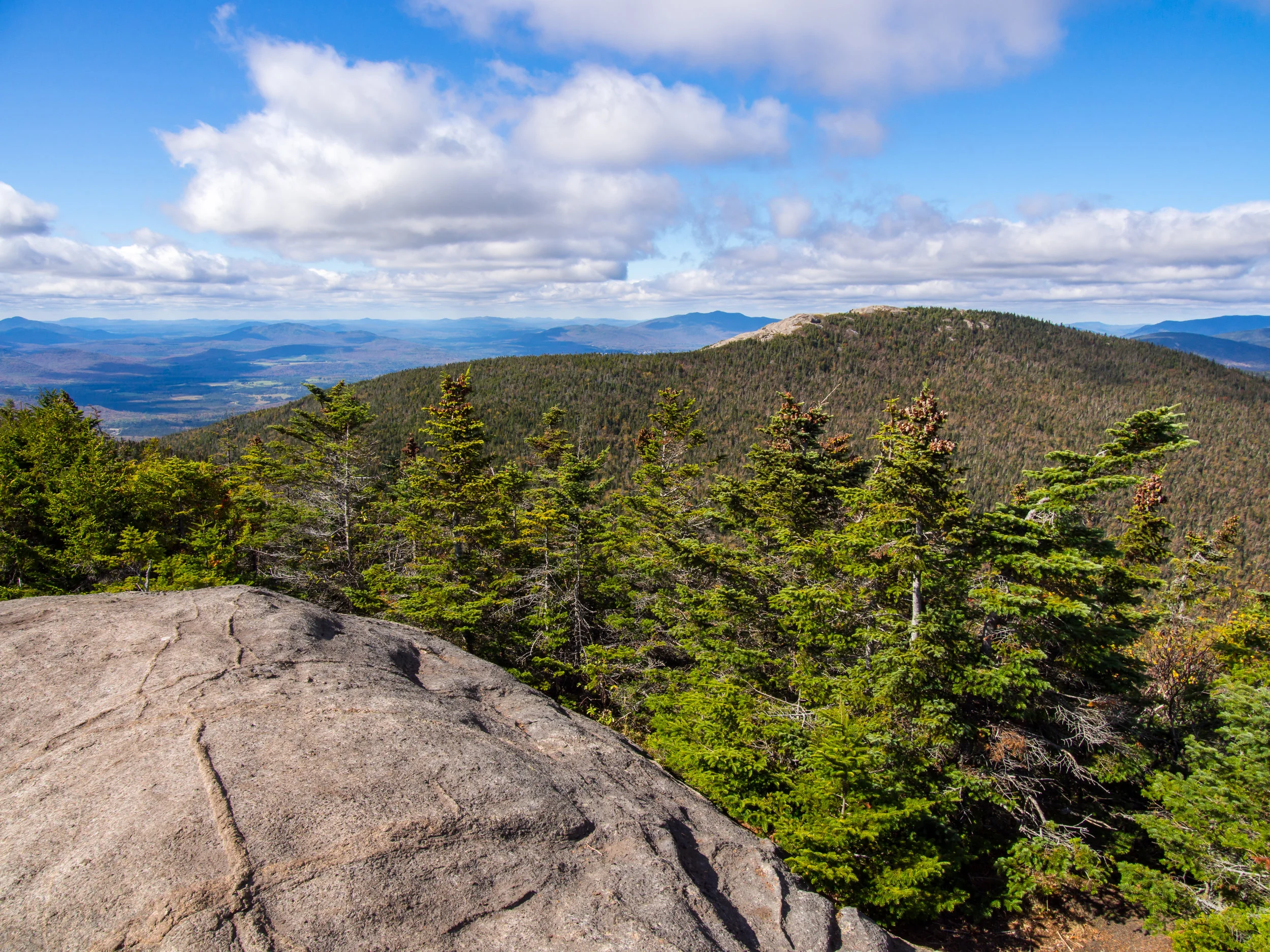 The view of Cascade from the summit of Porter.