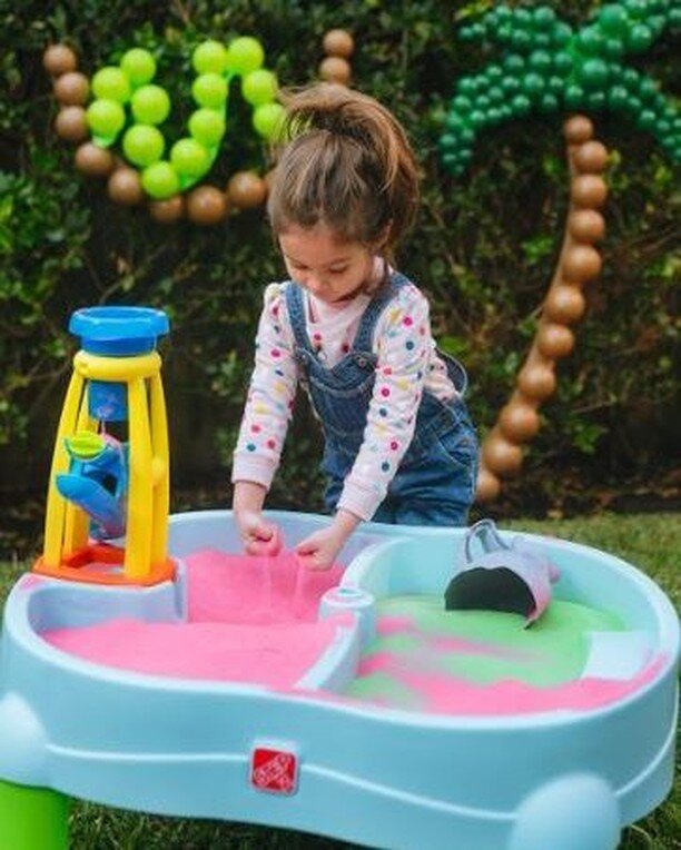 Bright, playful colors make sand table play something special!  Make sure to grab a bag of your favorite color today from your local Walmart.  https://bit.ly/36khygC #PlaySand #CrayolaPlaySand #Crayola #Sandbox #ColorSand #BackyardFun #KidActivities 