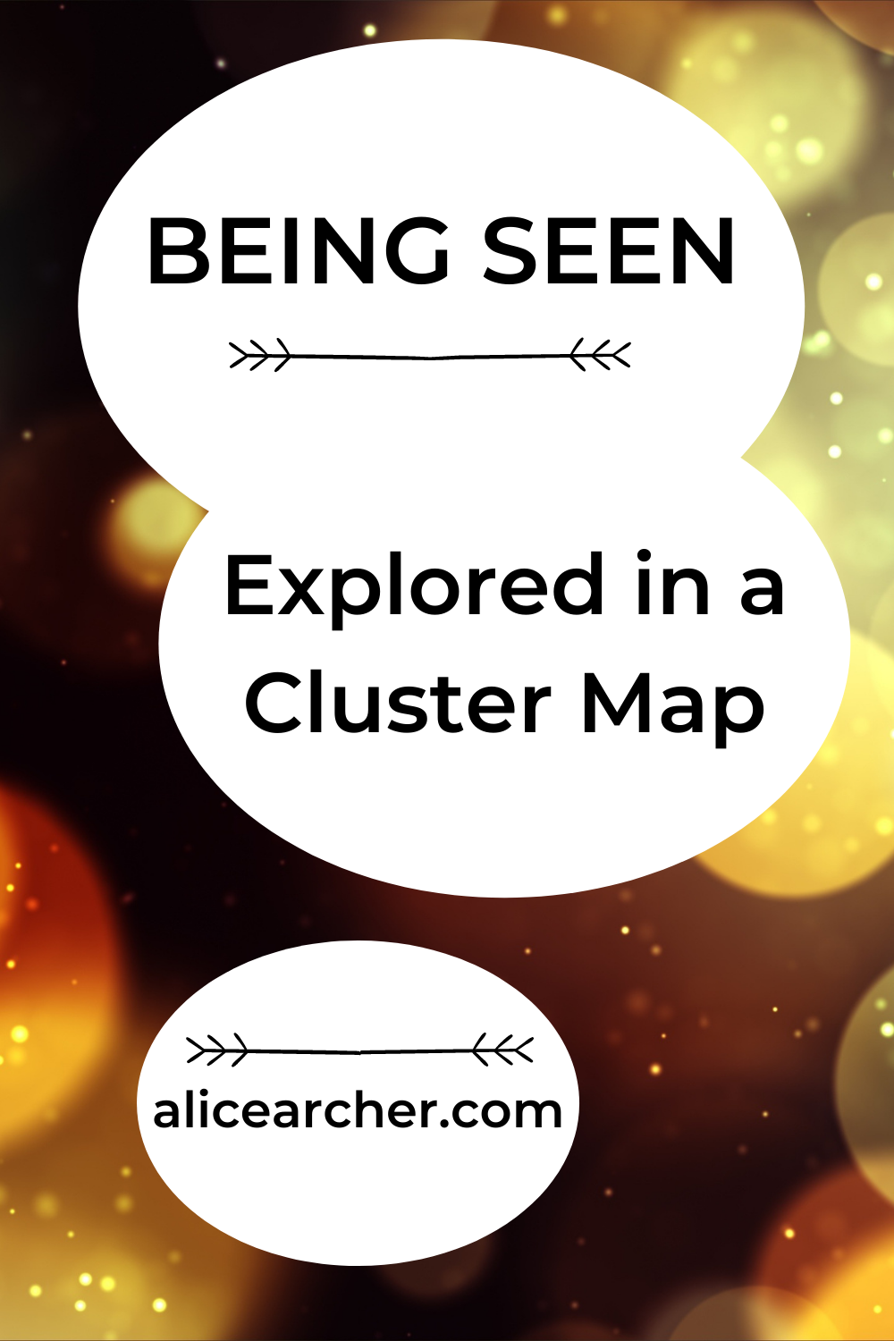 BEING SEEN Explored in a Cluster Map