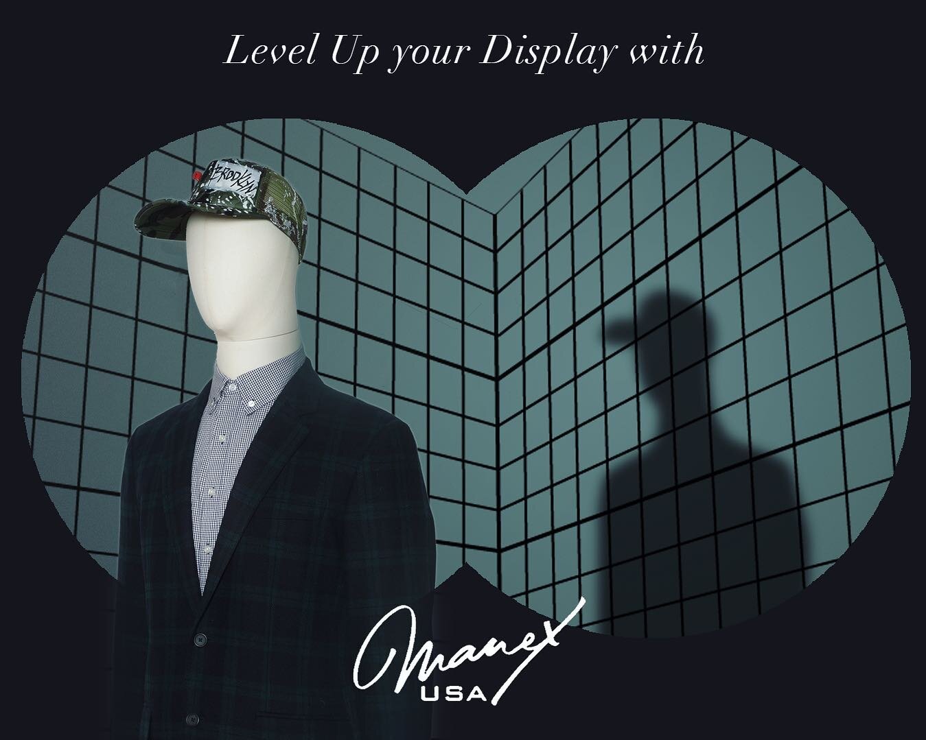 Mannequins to boost how stylish and cool your outfits are!😎

Shop our Men&rsquo;s collections and level up your brand / boutique / retail now!
.
.
.
#mannequin #dressform #mensfashion #menscollection #mensstyle #vmdaily #visualmerchandising #windowd