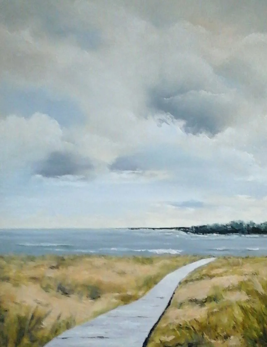 Boardwalk At Plum Island 24” x 30”