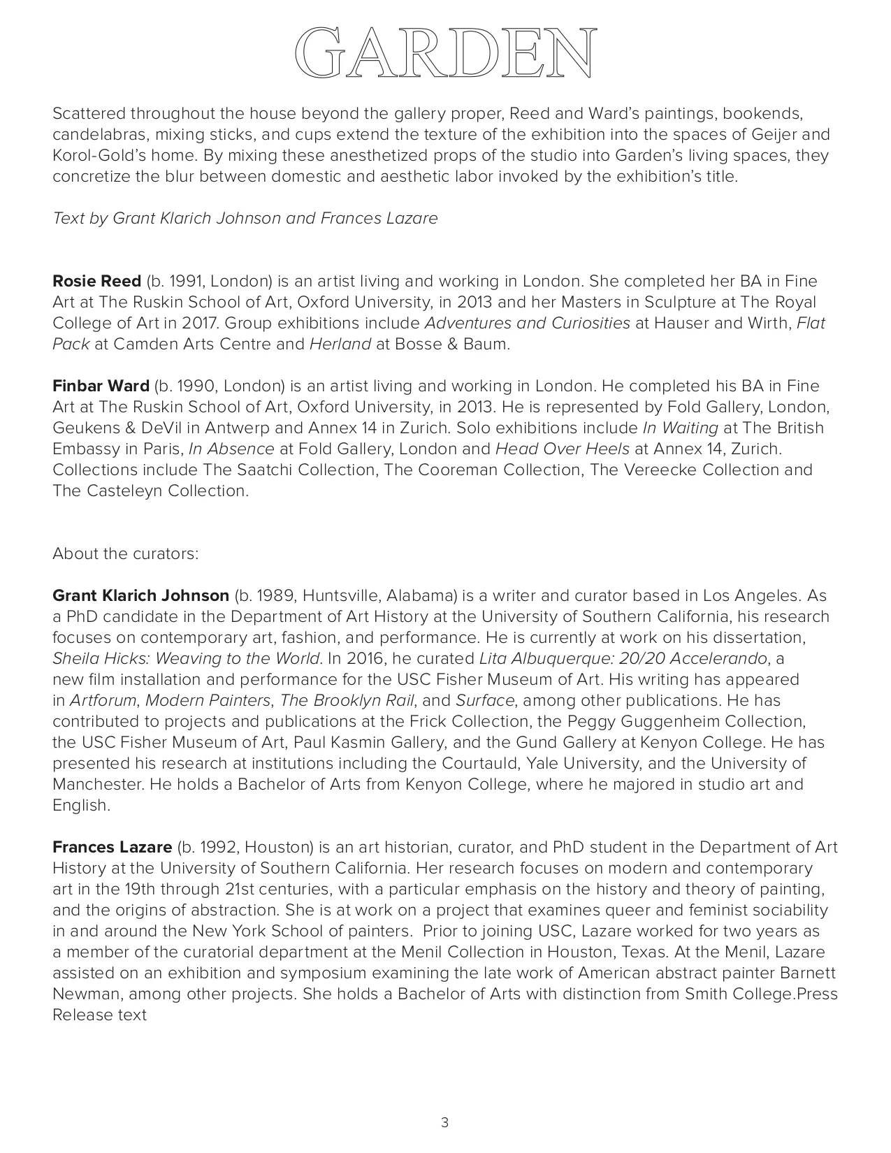 Press Release