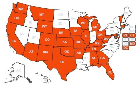 States With To-Go/Delivery Cocktail Laws Today