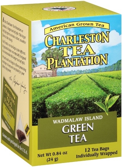 Charleston Tea Plantation Green Tea Bags | Charleston Classic Drinks