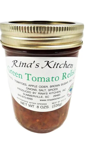 Rina's Green Tomato Relish | Charleston Classic Foods