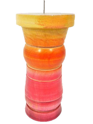 That Wood Guy Candle Holder Sunset | Charleston Classic Gifts