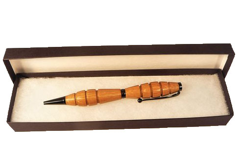 That Wood Guy Jack Daniels Barrel Hardwood Pen | Charleston Gifts