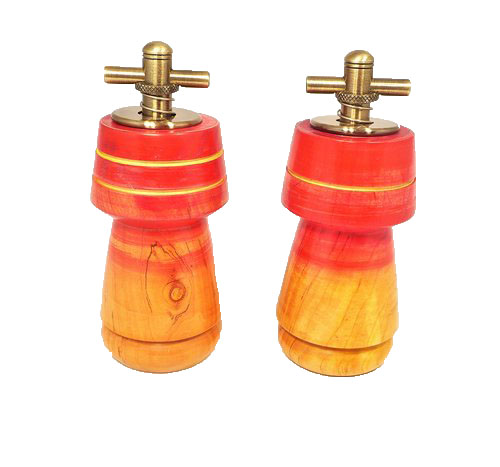That Wood Guy T-Top Salt & Pepper Set | Charleston Classic Gifts