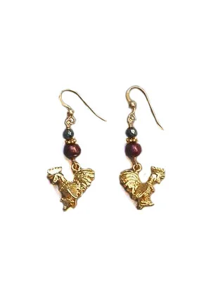 Hermosa Jewelry Carolina Gamecock Earrings | Charleston Gifts