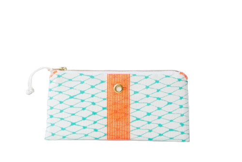 Alaina Marie Teal & Coral Wallet | Friends of Charleston Gifts