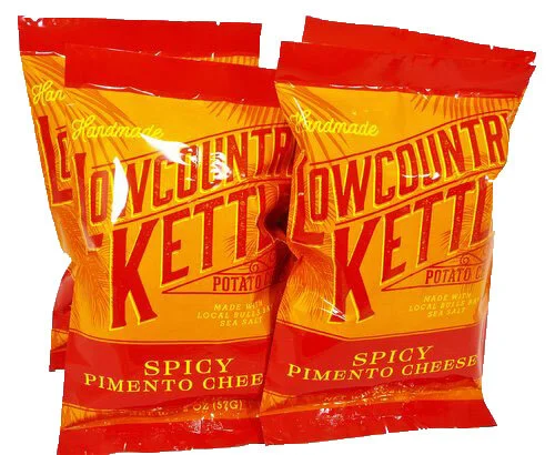 Lowcountry Kettle - Spicy Pimento Cheese Potato Chips (4 Bags)