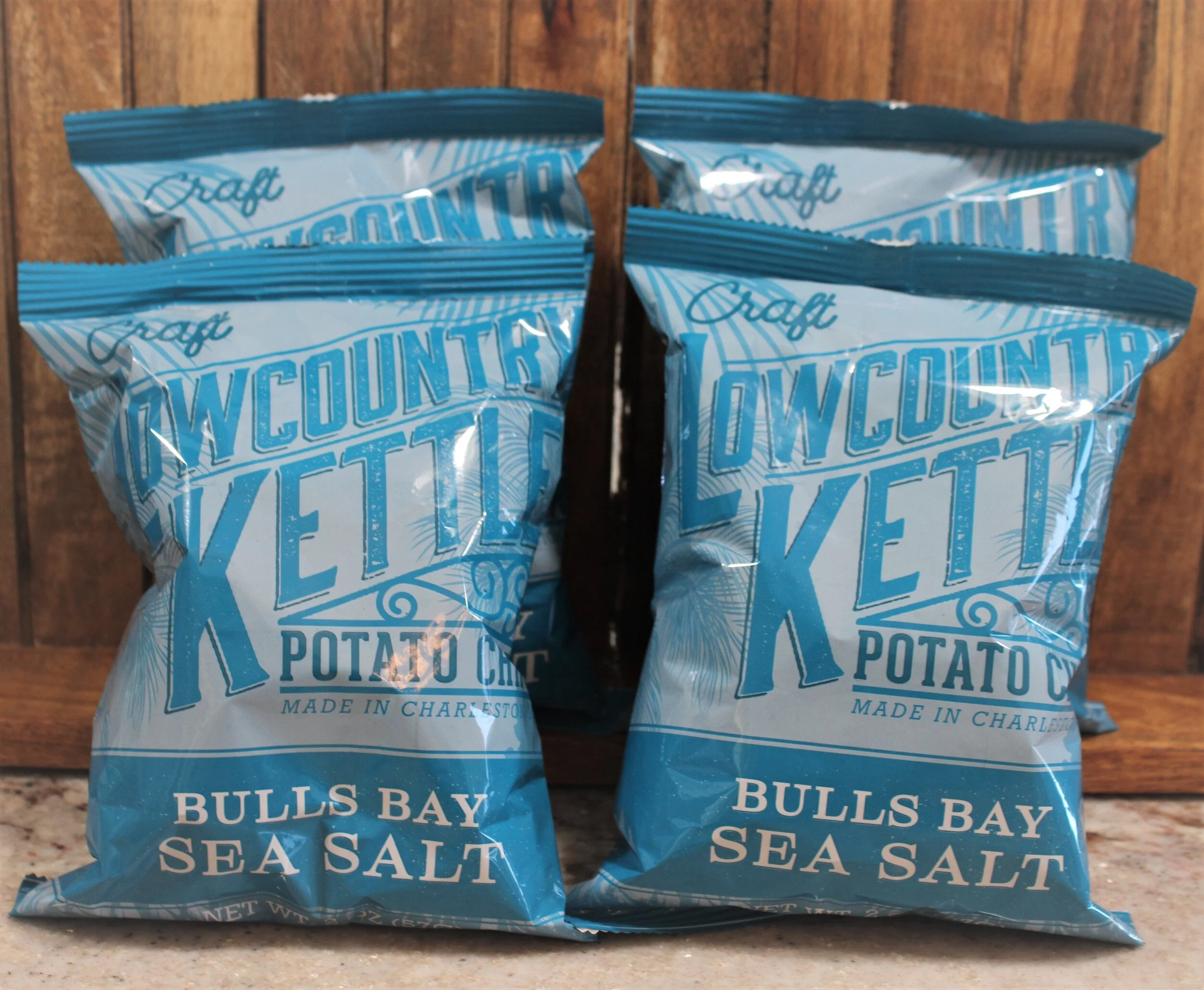 Lowcountry Kettle - Bull's Bay Sea Salt Potato Chips (4 Bags)