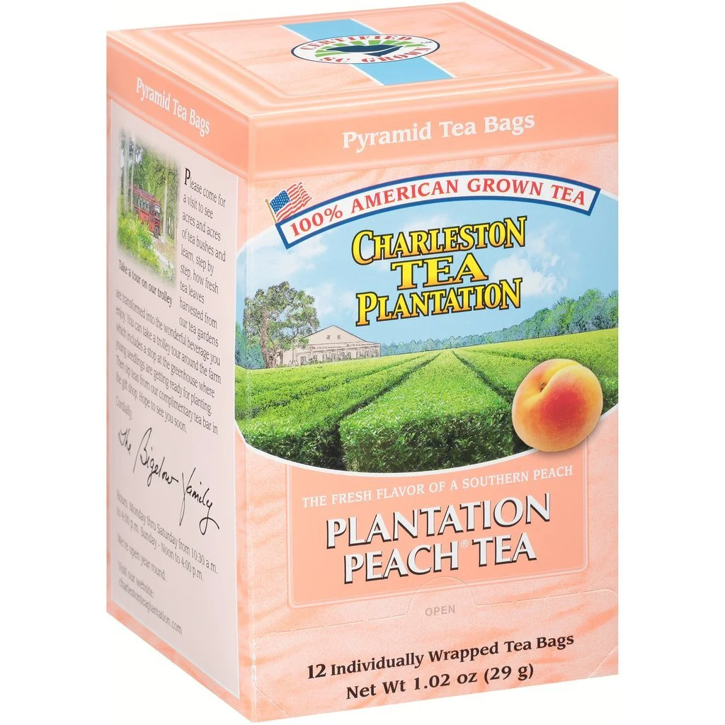 Charleston Tea Plantation - Plantation Peach Tea Bags