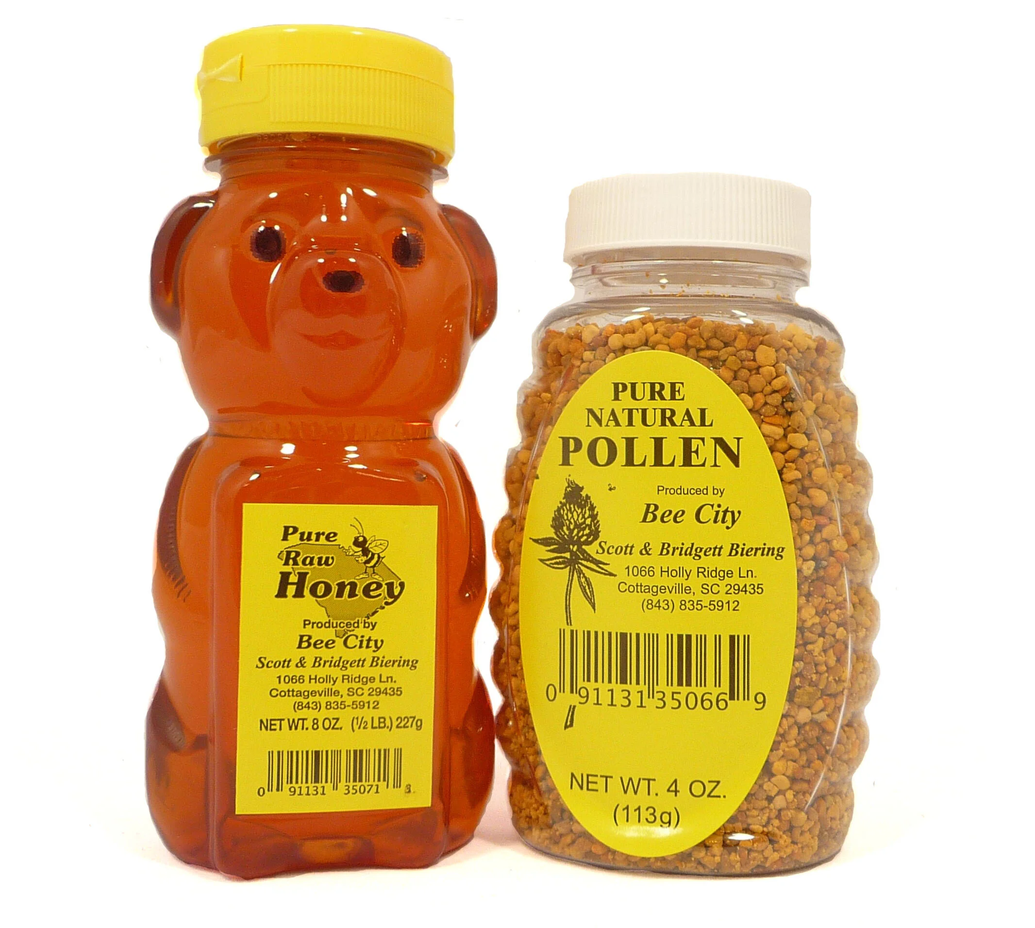 Bee City Pure Honey & Pollen