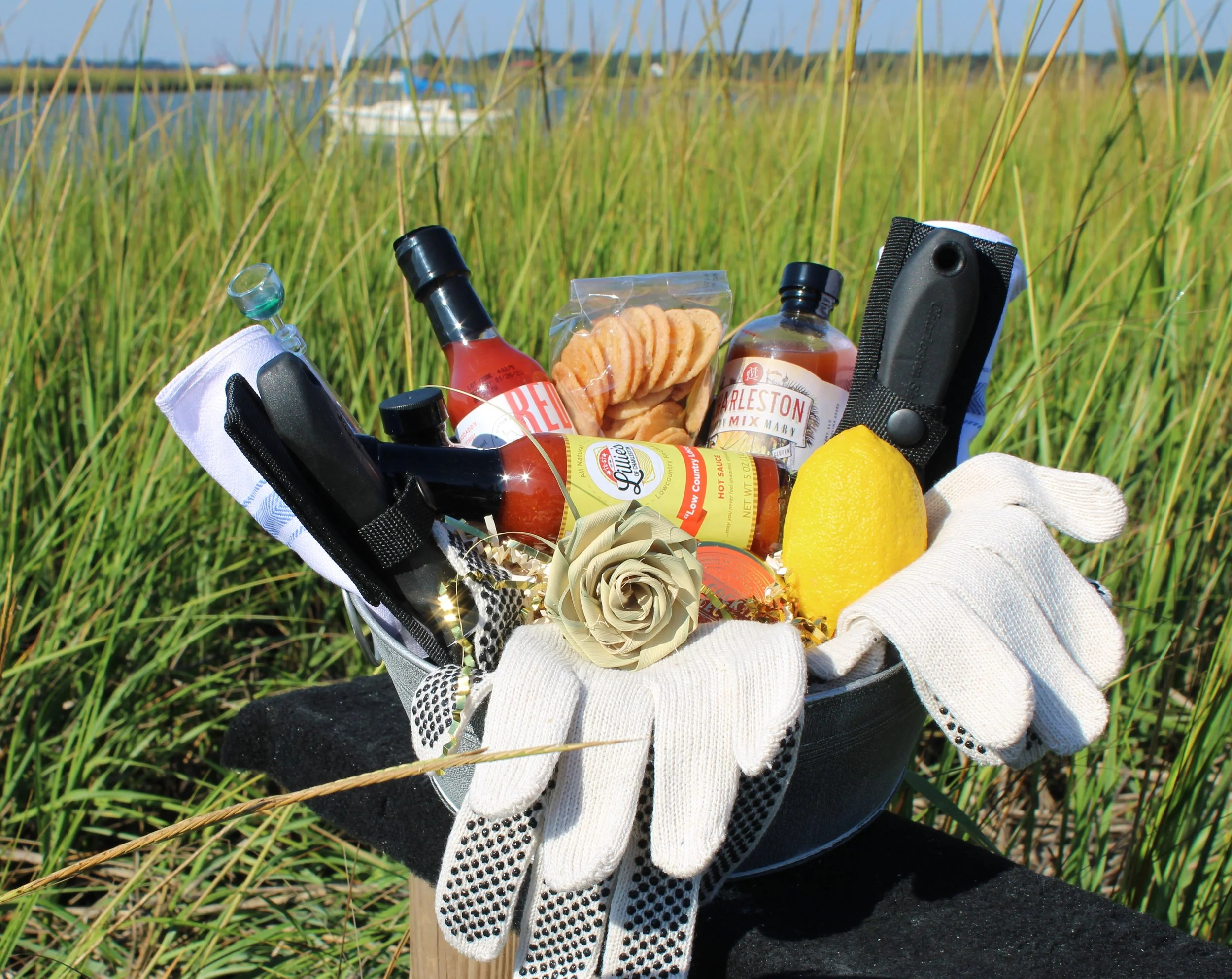 Charleston Couples Oyster Roast Survival Bucket