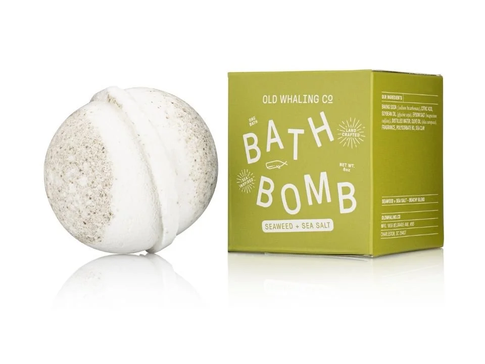 Sea Weed &amp; Sea Salt Bath Bomb