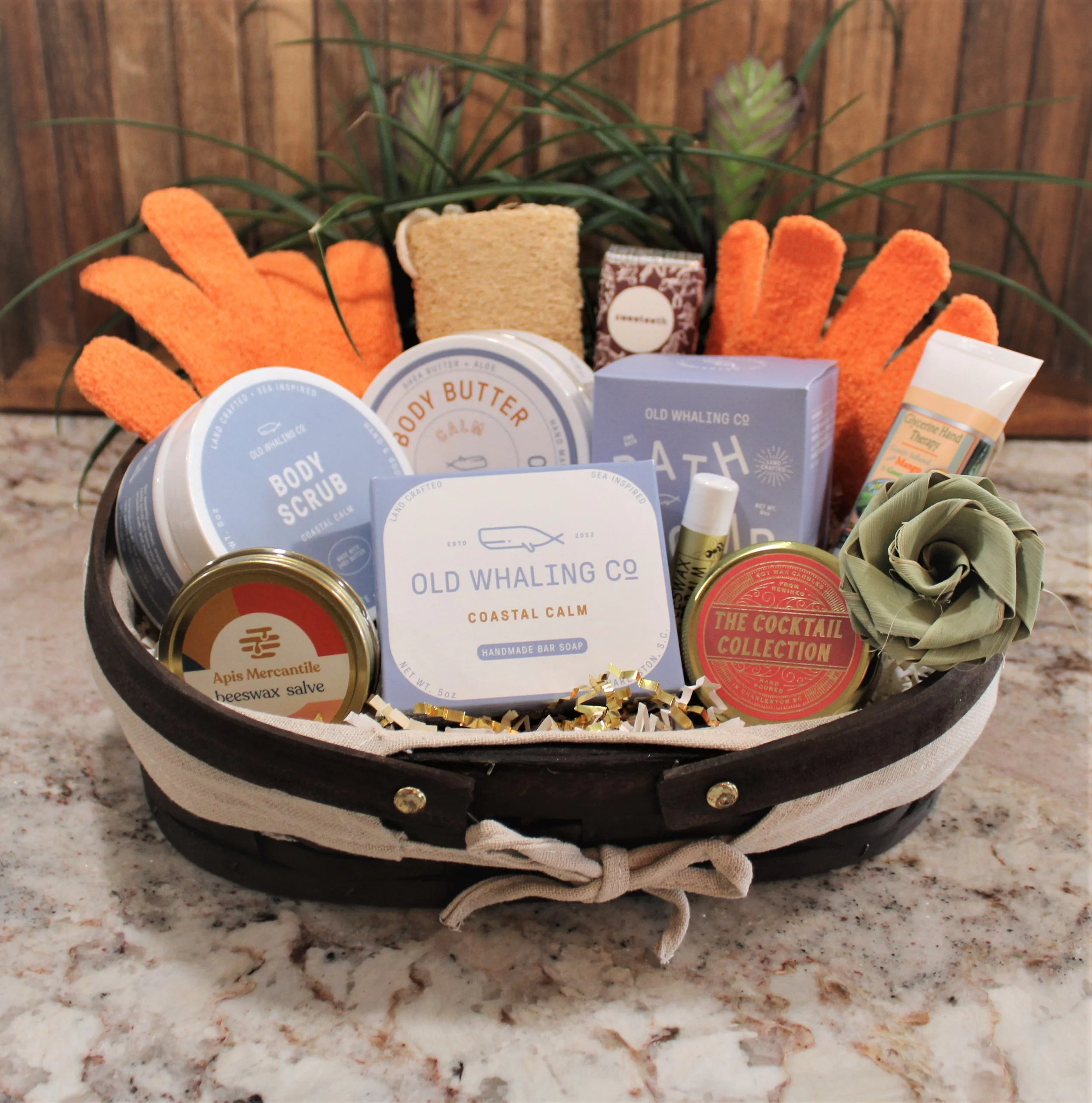 Charleston Beaches & Shore Breezes Spa Gift Basket