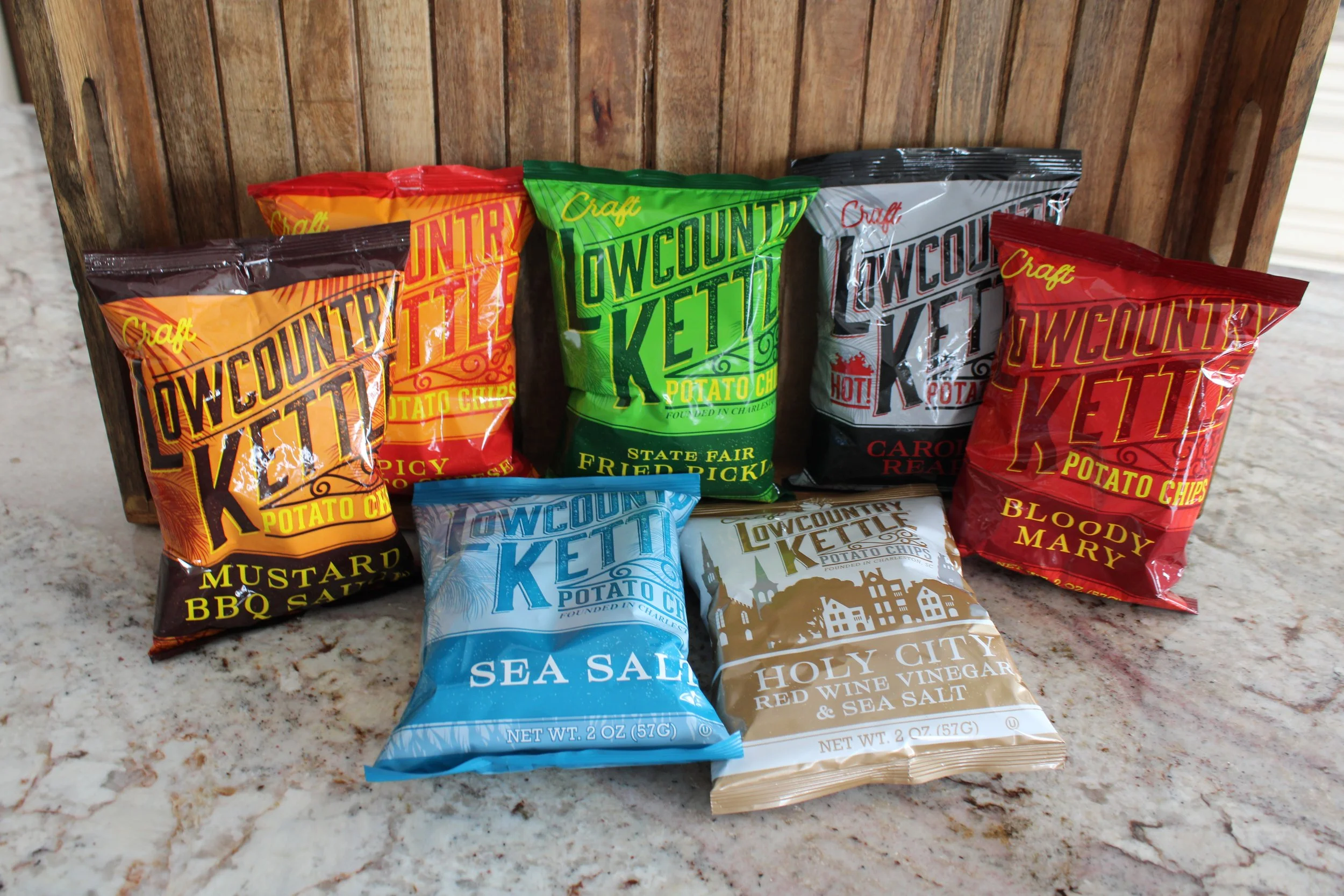 Lowcountry Kettle Chips Party Pack