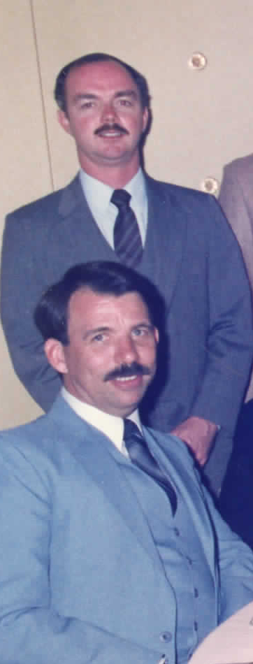  Joe Desmond (in back) and Ken Flanagan