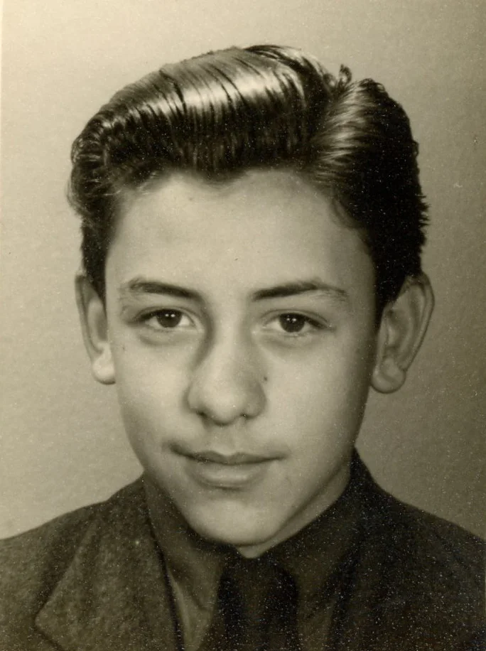 Richard at about 12 years of age