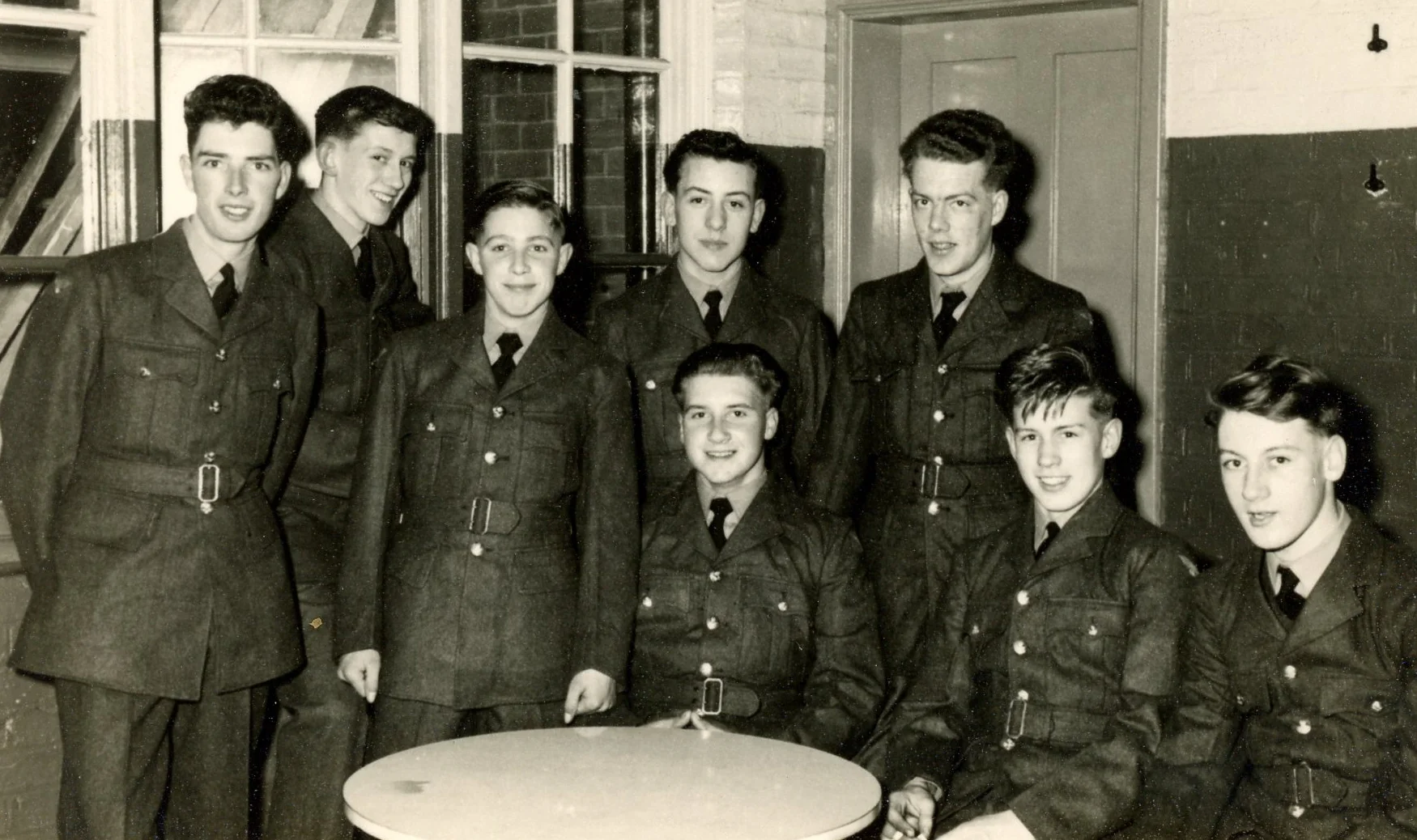 Richard (age 17) is in the back row, center.