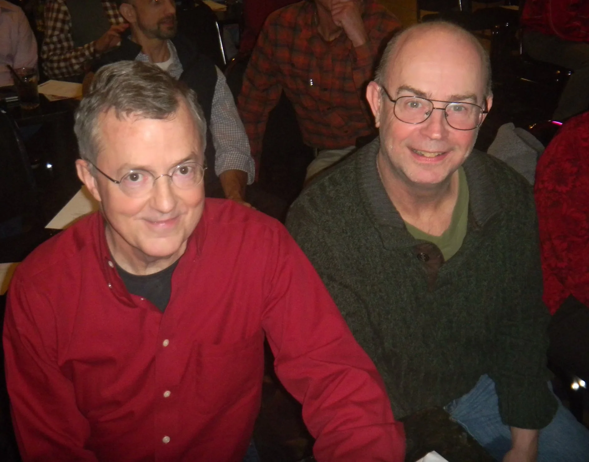 Dick Peeples (left) and Roger Kennedy (right)
