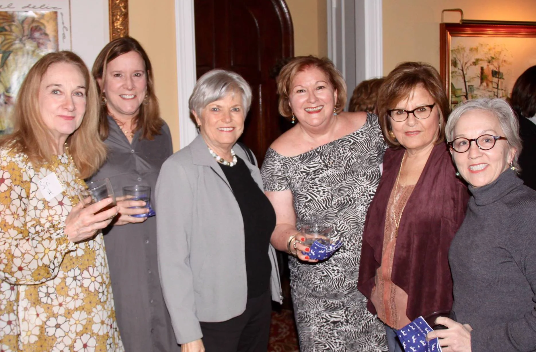 Kay Wilkinson, hosting one of many fundraising events in her beautiful home.