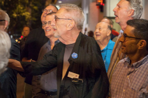 Mike Grossman (center), member of The Dallas Way board of directors.