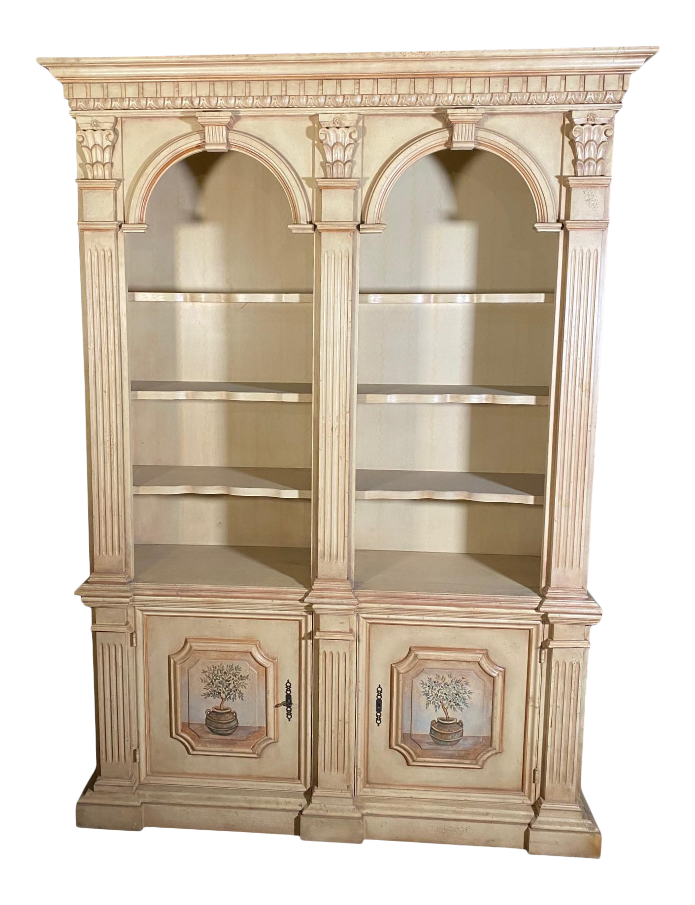 Hand Painted Sherrill Bookcase