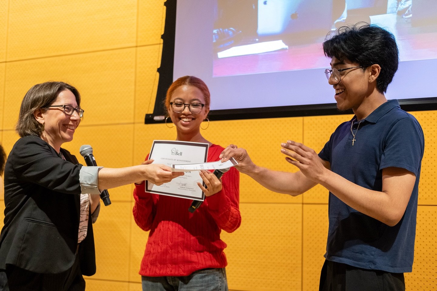 A time was had at The Bell&rsquo;s Listening Party &amp; Fundraiser and it was unforgettable. 💜

We came together to celebrate the powerful work of our student journalists from P.S. Weekly and Miseducation, and the inspiring student leaders (SJAG) w