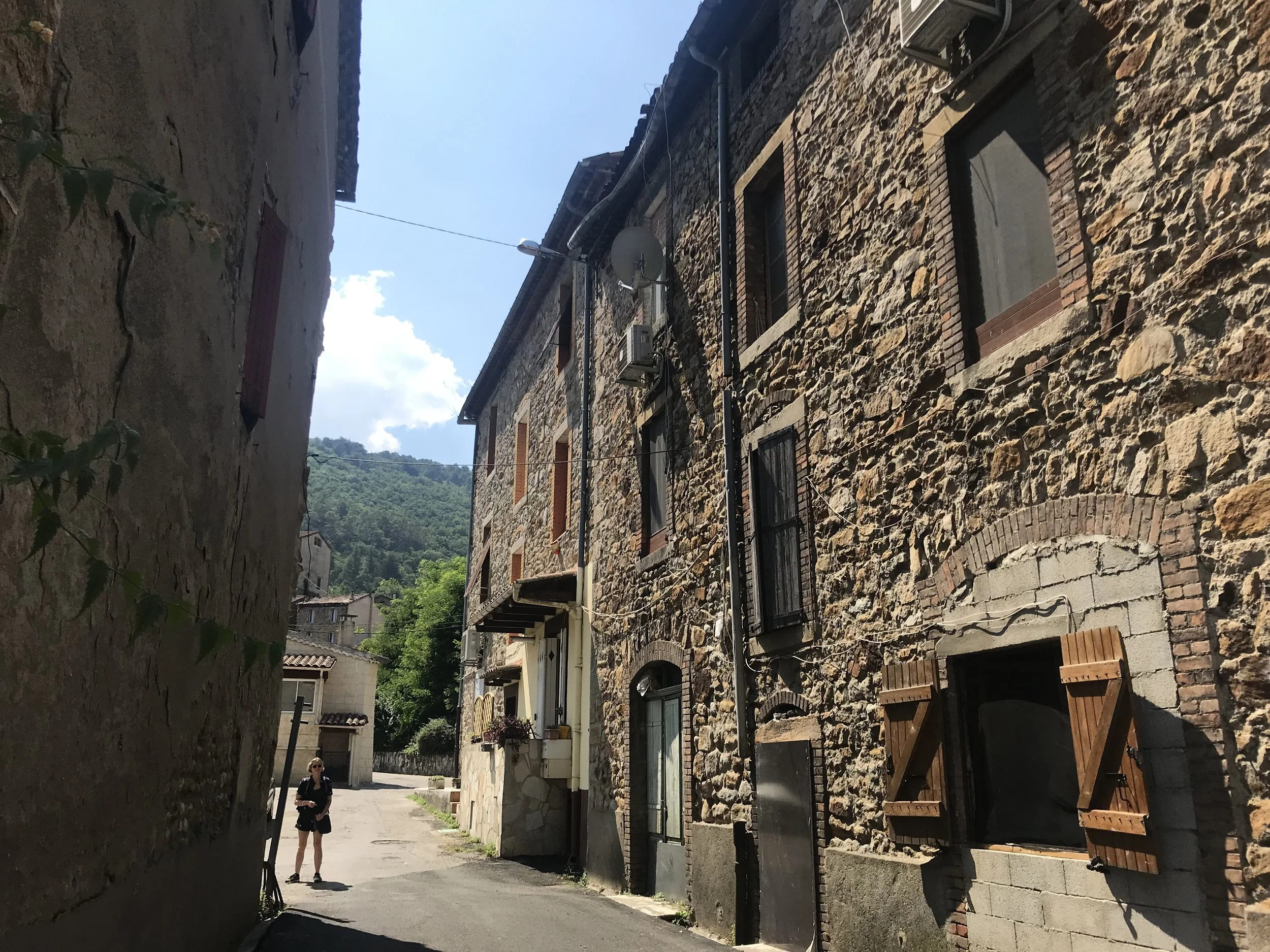 Arrived in the South of France to study with my teacher!