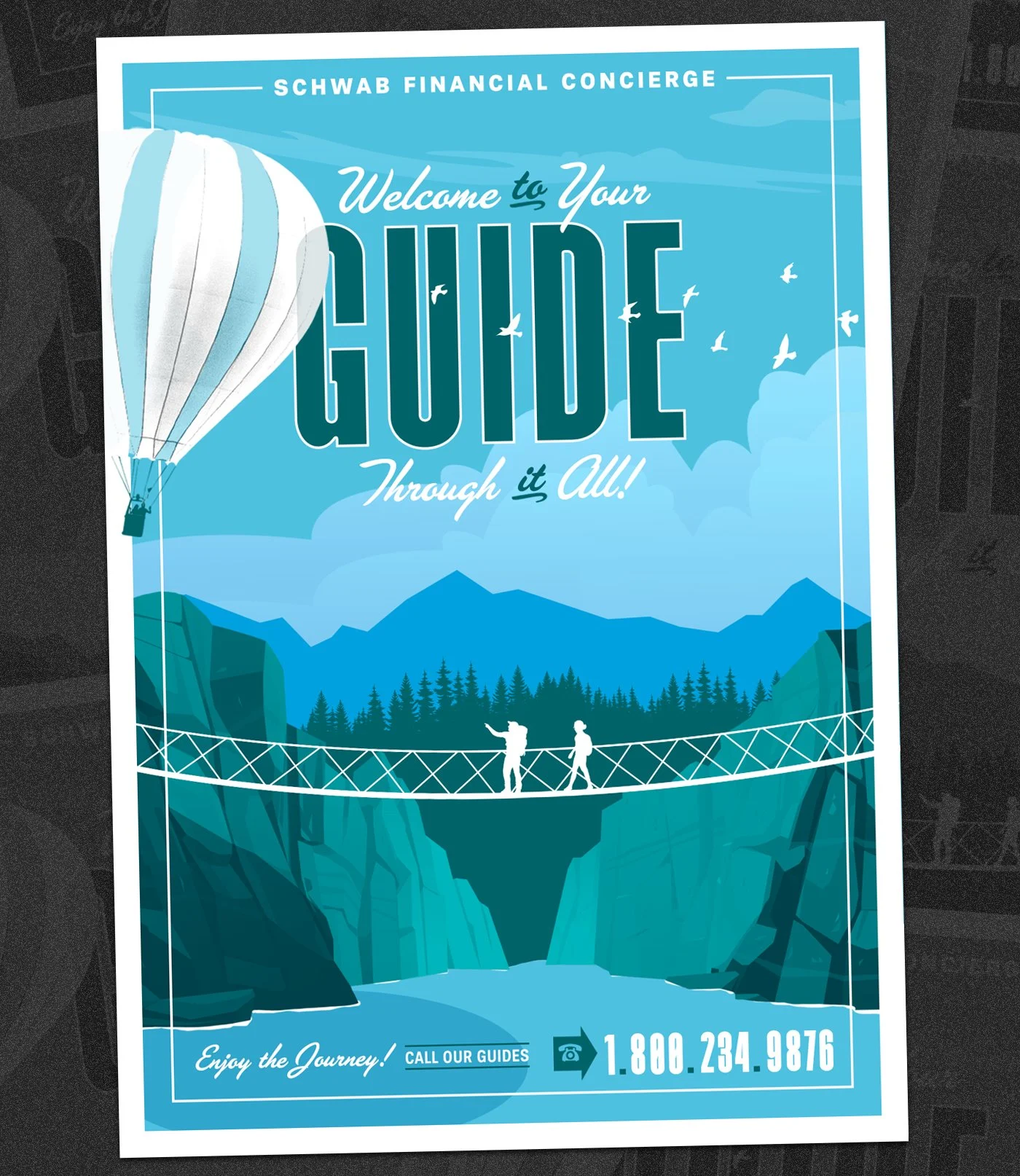 Poster Exploration for Charles Schwab