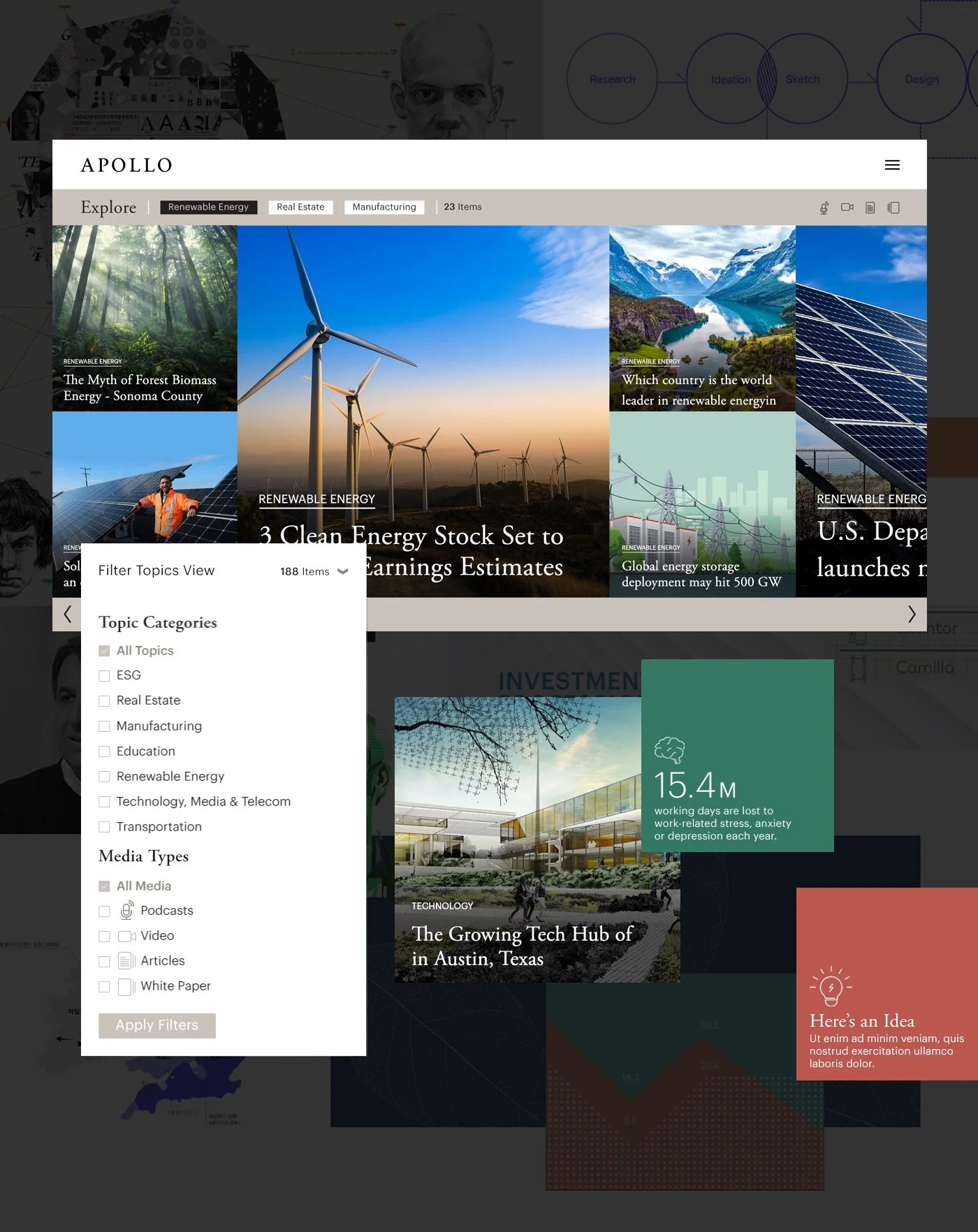 Concept design for  Hero Digital Pitch